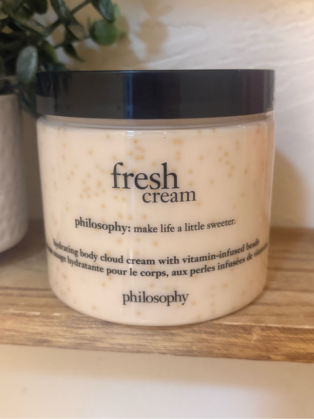 Philosophy Fresh Cream Hydrating Body Cloud Cream - Cream with Black Lid